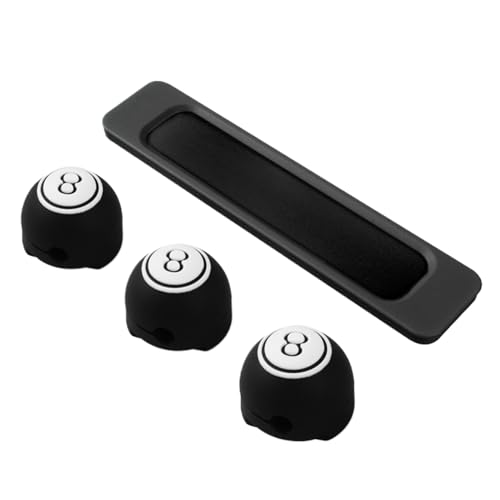 Organización Magnética de Cables,Organizador de Cables para Escritorio - Clip Extraíble Seguro Forma Billar para Escritorio Pared Mesa Mesilla Lugar Trabajo Dormitorio Cocina Hogar Cabecera