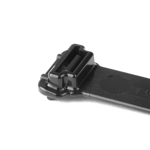 Hellermann Tyton 111-12302 Heavy Duty Cable Tie, 15.1" Long, 120lb Tensile Strength, PA66HIRHSUV, Black (Pack of 300)