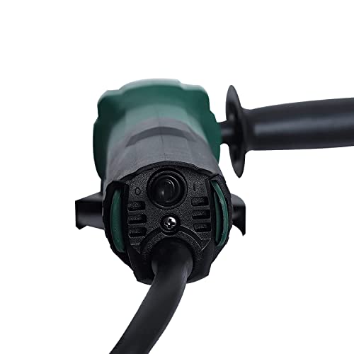 Image of angle grinder machine 1000W input power, hand grinder machine with 11000 RPM multipurpose powerful grinding machine with angle grinder attachment, grinder machine tools for professional and home use - (110 mm)