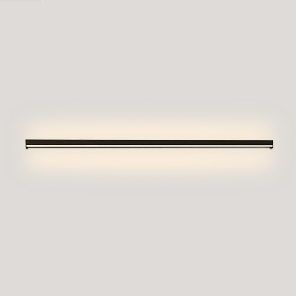HCZKIUJY Modern Minimalist Strip Wall Light Acrylic Aluminum Long Indoor Wall Sconce 60CM-100CM LED Bedroom Bedside Wall Wash Lights Linear Lights,Kitchen Light (Warm Light-60cm)