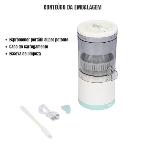Espremedor De Frutas Elétrico Portátil Usb 45w Ultra