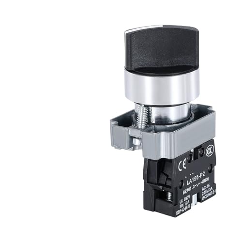 Bouton de sélection 22mm XB2-BD21 commutateur rotatif à réinitialisation pour panneau