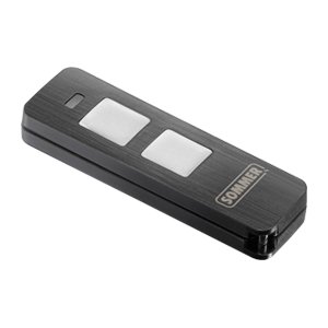 Sommer 2-Command Transmitter Pearl Twin S10019-00001, Black, 79 x 26 x 13 mm - Image 2