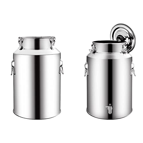 Bouteille d'huile grand format et seau étanche pour stopper les fuites de lait
