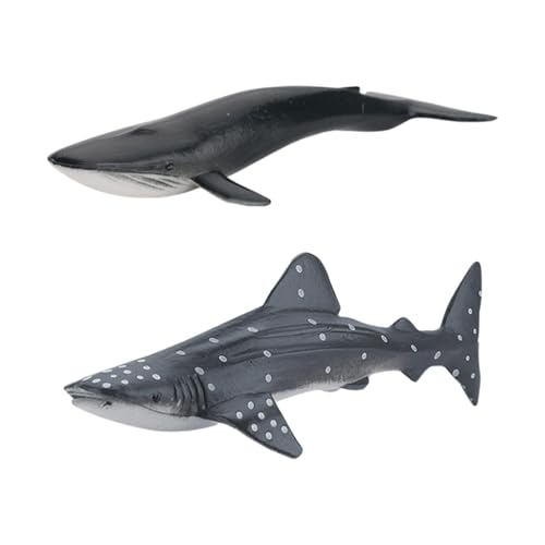 Image of BNF2xWhale Figurine Home Decor PVC Model Educational Toy for Toddlers Age 3+ Kids Blue Whale|Toys & Hobbies|Toys & Hobbies|0