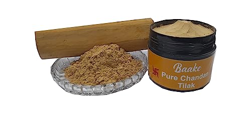 Image of Pure Natural Chandan Tilak (10G) Sandalwood Sukhad Tika Powder For Pooja