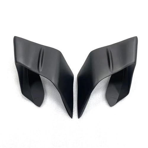 Aile fixe aérodynamique de carénage extérieur noir mat pour stabiliser la moto Yamaha R1 R1M