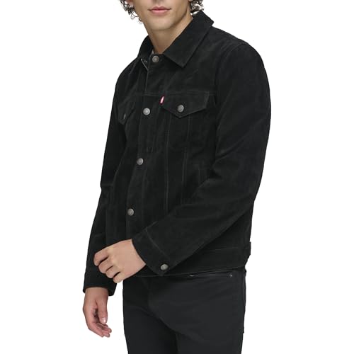 Image of Levi's Men's Faux Leather Classic Trucker Jacket