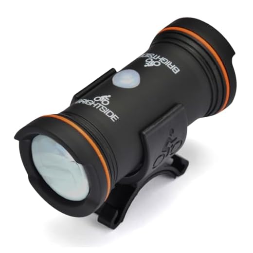 Brightside Bike Lights - Side Lights for Cyclists. Amber, Bright, Rechargeable and Waterproof