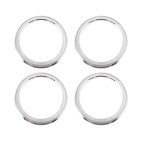 LIFKOME 4Pcs Hub Centric Rings to Rust Aluminum Alloy Wheel Bore Adapters Reduce Vibrations for Enhanced Vehicle Performance