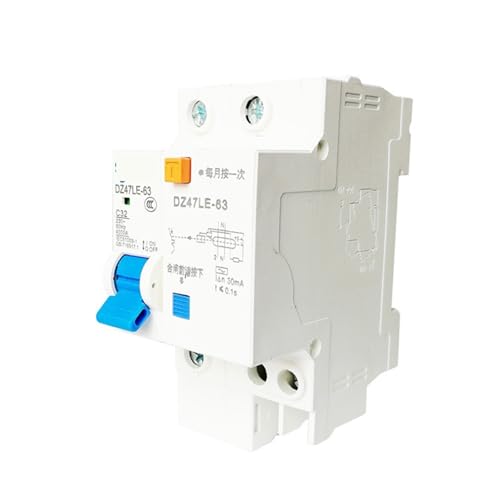 Disjoncteur miniature DZ47LE-63 haute performance pour chauffe-eau