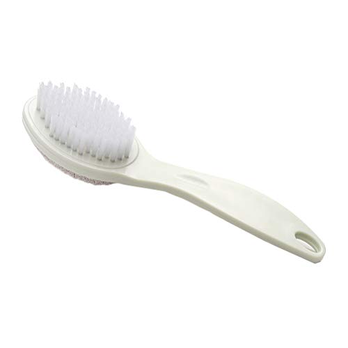 IWOWHERO Exfoliante Doble Cara para Pies Remoción de Callos y Muerta con Mango Ergonómico para Pedicura Profesional y Talones Secos Agrietados Color Aleatorio Color Aleatorio