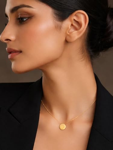 Image of Rubans Demi Fine Stainless Steel Alphabet Pendant CZ Gift for Women & Girls