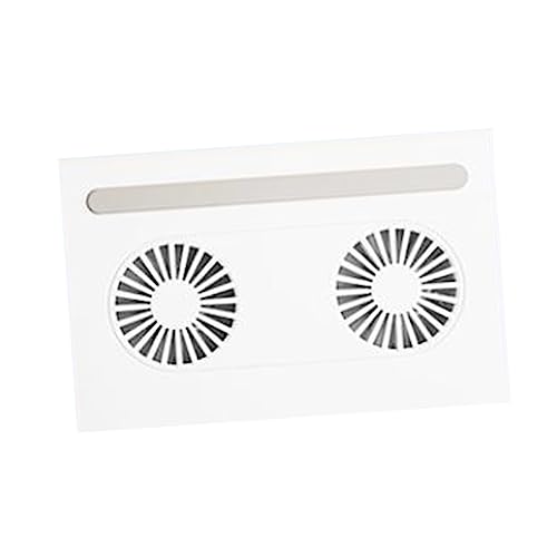 Soporte para laptop Lurrose con doble ventilador y altura ajustable miniatura 1