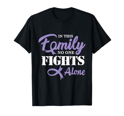 Testicular Cancer Fight Cancer Ribbon T-Shirt
