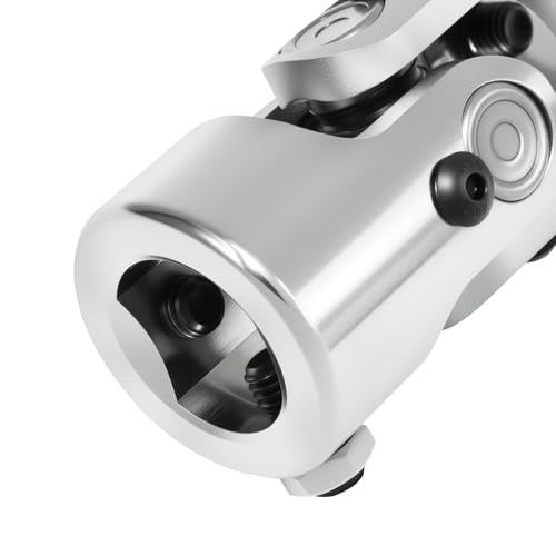 Image of 1 inch DD X 3 /4 inch-36 Spline Steering Shaft Universal U Joint Automotive Replacement Universal Joints Coupler U-Joint Coupling