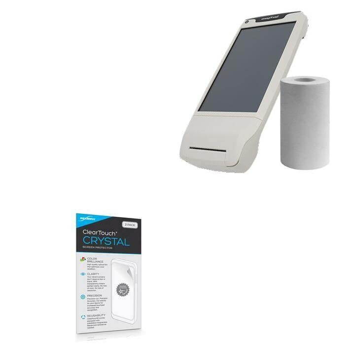 BoxWaveScreen Protector Compatible with Spire SPxM - ClearTouch Crystal (2-Pack), HD Film Skin - Shields from Scratches