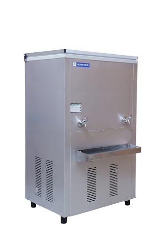 Image of BLUE STAR Water Cooler SWC60120SS 120 Liter Double Tap Stainless Steel Body