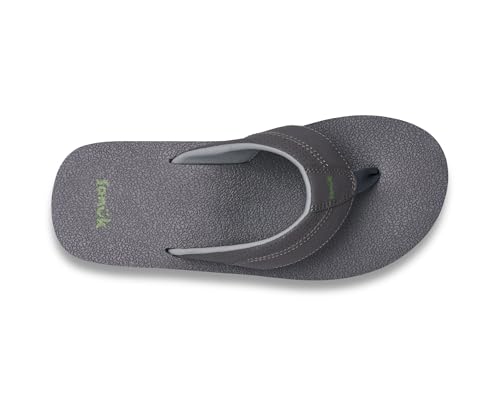 Image of Sanuk Mens Beer Cozy | Flip Flops for Men | Mens Sandals | Beach Sandals | Supportive & Lightweight | Memory Foam Footbed