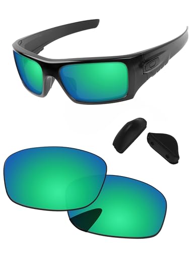 Image of Replacement Lenses & Nosepads for Oakley Si Ballistic Det Cord OO9253 61mm - Precision Fit, UV & Impact Resistant