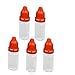 New Lon0167 10ml PE Featured Plastic Squeezable Dropper reliable efficacy Dropping Bottle Orange Cap 5pcs(id:7dd 73 da d98)