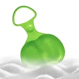 Poporutscher Aus Kunststoff, Langlebiger Schneerutscher Für Kinder Und Teenager,Winter-Spielzeug Für Schulferien, Den Hinterhof Oder Den Besuch Im Skigebiet