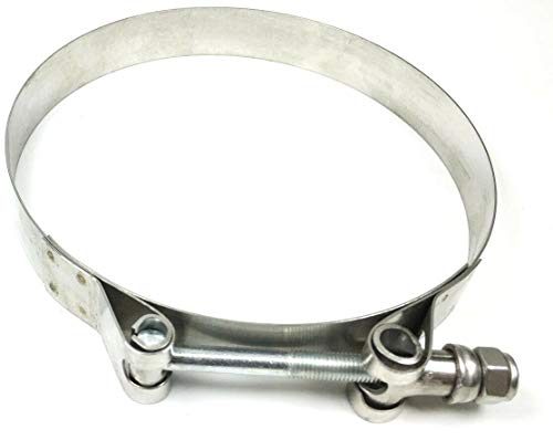 MVP SAE 212 All 300 SS T Bolt 7-1/4" Hose Clamp - Range 7-1/2" to 7-13/16"