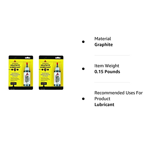 American Grease Stick Graphite Lubricant 1.13 Oz/32G - 2 Pack #TOP3