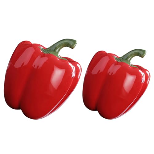 DOITOOL Lot de 2 Bocaux Hermétiques en Céramique pour Conservation Alimentaire, Pots de Rangement Décoratifs pour Thé et Snacks, Taille Petite et Moyenne,...