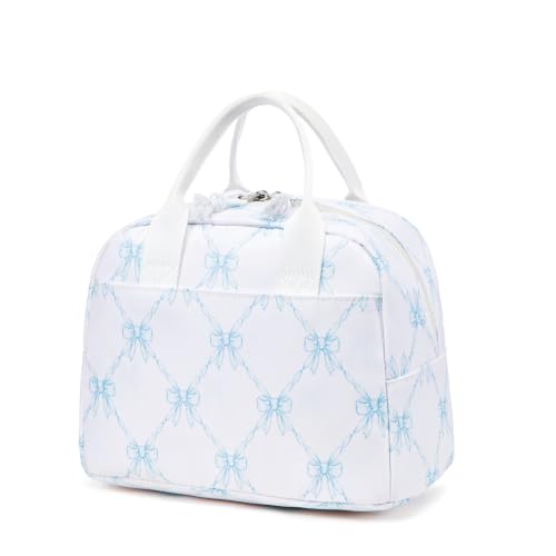 Image of LOVELYWIND Lunch Box for Women Cute Lunch Bags for Women Lunch Tote Bags Reusable Insulated Lunch Box Large Capacity Reusable Insulated Cooler for Work or Travel Gifts or Beach