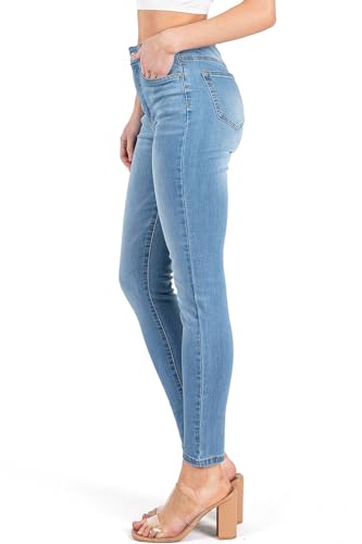 WAX JEAN Womens Juniors High Waisted Skinny Jeans2