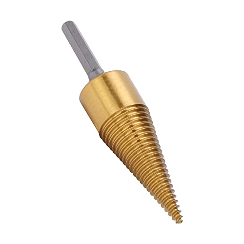 Holzspalter, Brennholz-Schneidwerkzeuge Schnellarbeitsstahl Anti-Oxidation 32-mm-Dreh-Brennholzspalter für Elektrohammer… – Bild 7