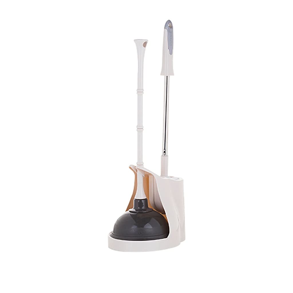 Pennello per il bagno Brush Holder Brush Brush Brush Brush Brush Brush Creativo Two-in-one Spazzole da toilette Manico lungo MANIGLIO LUNGO NESSUNA PRINCIPALE WC Titolare della spazzola per il water