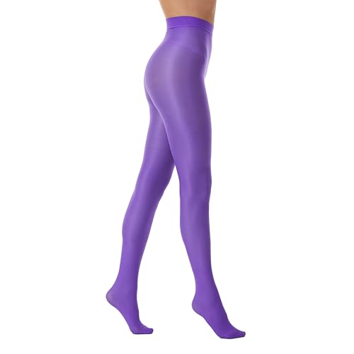 Image of Frola Shaping Tights for Women 70D Shimmery Pantyhose for Dance Ballet Glitter Socks
