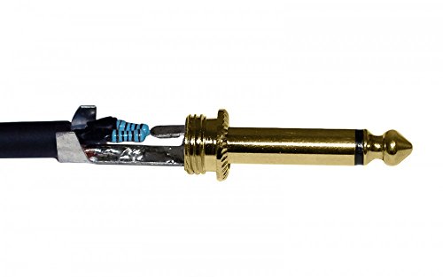 Cable Castline Gold 20 Ft 1/4" TRS a 1/4" TS miniatura 2