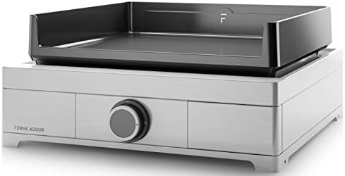 FORGE ADOUR Plancha Modern Gaz 45 Châssis inox