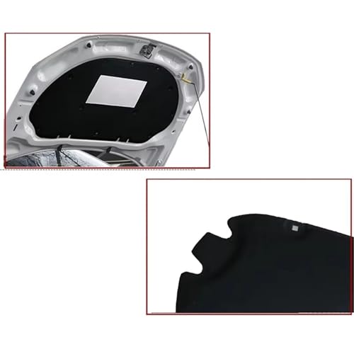 Tapis de coton d'isolation phonique moteur pour auto BMW X1 E84 - 5