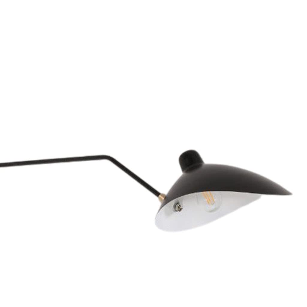 perfk Moderne Schwingarm Wandleuchte mit Langem Arm Einstellbar für Den des