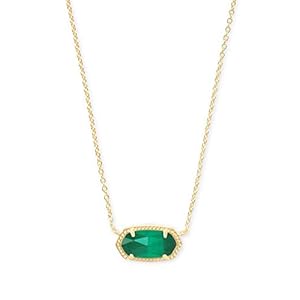 Kendra Scott Elisa Pendant Necklace for Women, Fashion Jewelry, 14k Gold-Plated