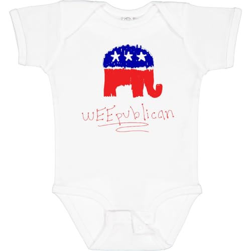 inktastic Weepublican Baby Bodysuit 6 Months 0020 White Db09