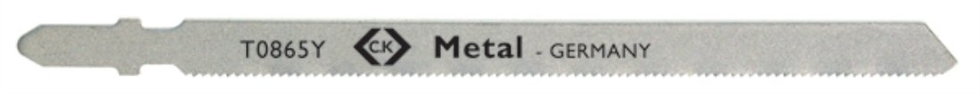 C.K T0865Y Y-Type Metal Cutting Jigsaw Blade, Gray, Type Y