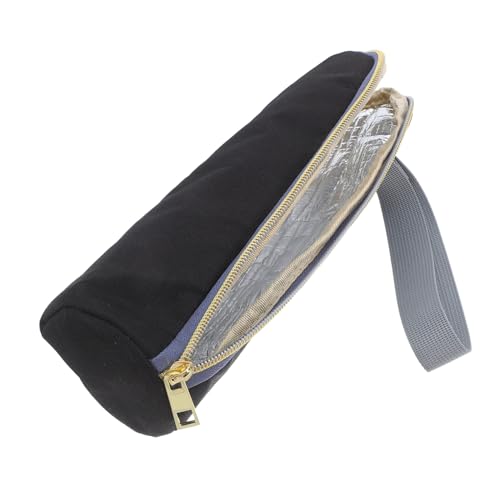 SUPVOX Zippered Insulated Bottle Carrier for Travel Portable Stroller Hanging Bag Cooler Warmer Versatile Temperature Control Stylish Design Compatibility