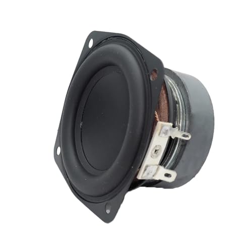 Altavoz subwoofer 4 ohm 15w de 3 pulgadas y bajos potentes para audio DIY en caja de 78mm, 2 uds 6