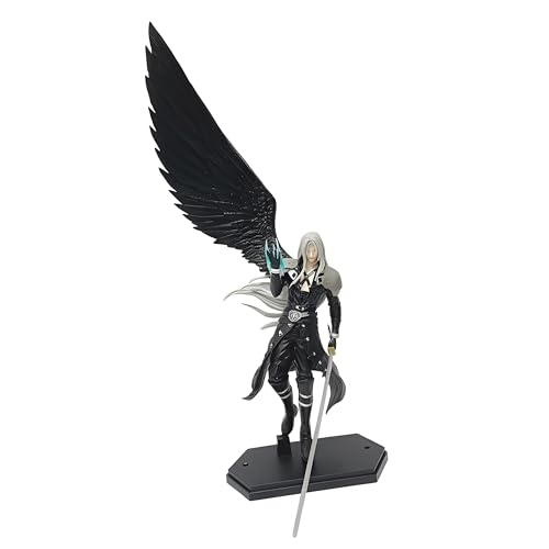 JHRFU Figura De Sephiroth De FF7 Merch del Juego Final Coleccionables para Fans De Fantasy Decoración para El Hogar