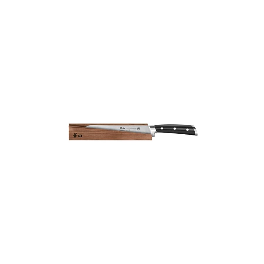Cangshan TS Series 1020663 Swedish 14C28N Steel Forged 8-Inch Bread Knife and Wood Sheath Set
