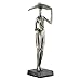 Produktbild Casablanca Skulptur Lady mit Hut - Kunstharz - Bronze - antikfinish - Höhe 33cm x Breite 9cm - Frauenfigur