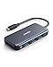 Produktbild Anker Premium 5-in-1 USB-C Hub, Adapter mit SD/TF Speicherkartenleser, mit 3 USB 3.0 Ports, für MacBook Pro 2018/2017 / 2016, Chromebook, XPS und viele mehr