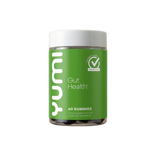 Yumi Gut Health Probiotic Gummies 60 Strawberry Flavour Gummies