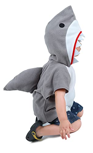 Image of Haikyuu Children Shark Costume Fish Grey Pink Yellow Blue Hoodie 3t 4t Boy Girl Halloween Birthday Party