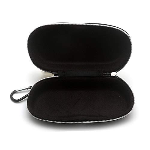 Laofiney Sunglasses Case and Large Waterproof Eyeglasses Case Hard EVA zipper for Men & Women or Children with Cleaning Cloth